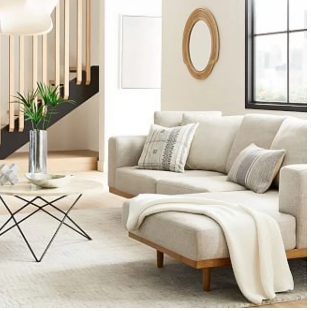 West Elm Woven Canyon Pillow Cover, 20